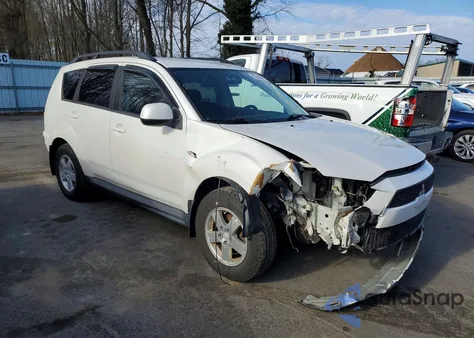 2010 Mitsubishi Outlander Es из США, поврежденный, VIN JA4AT2AW7AZ008663